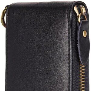 New Vintage Full Top Grain Leather Wallet RFID Blocking Multi Card Case